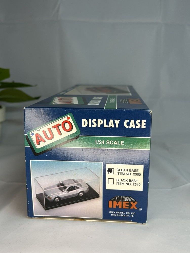 Auto Showcase Clear Base Display Case 1/24-1/25 Imex