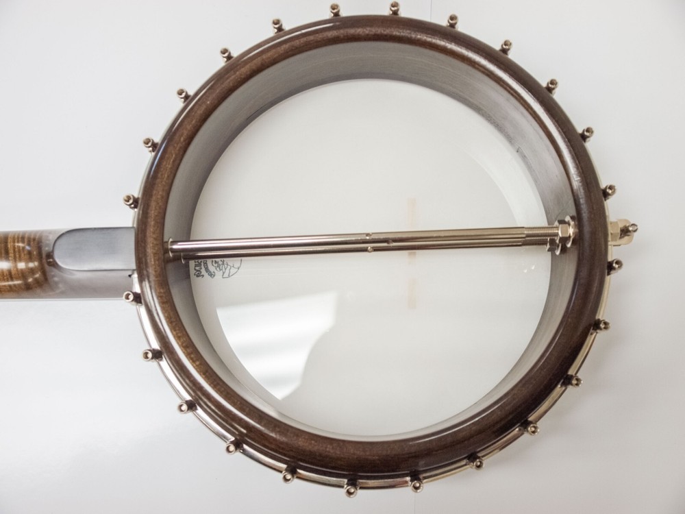 Deering John Hartford Pro 5 String Banjo (Pop On Resonator Missing) w/ Case