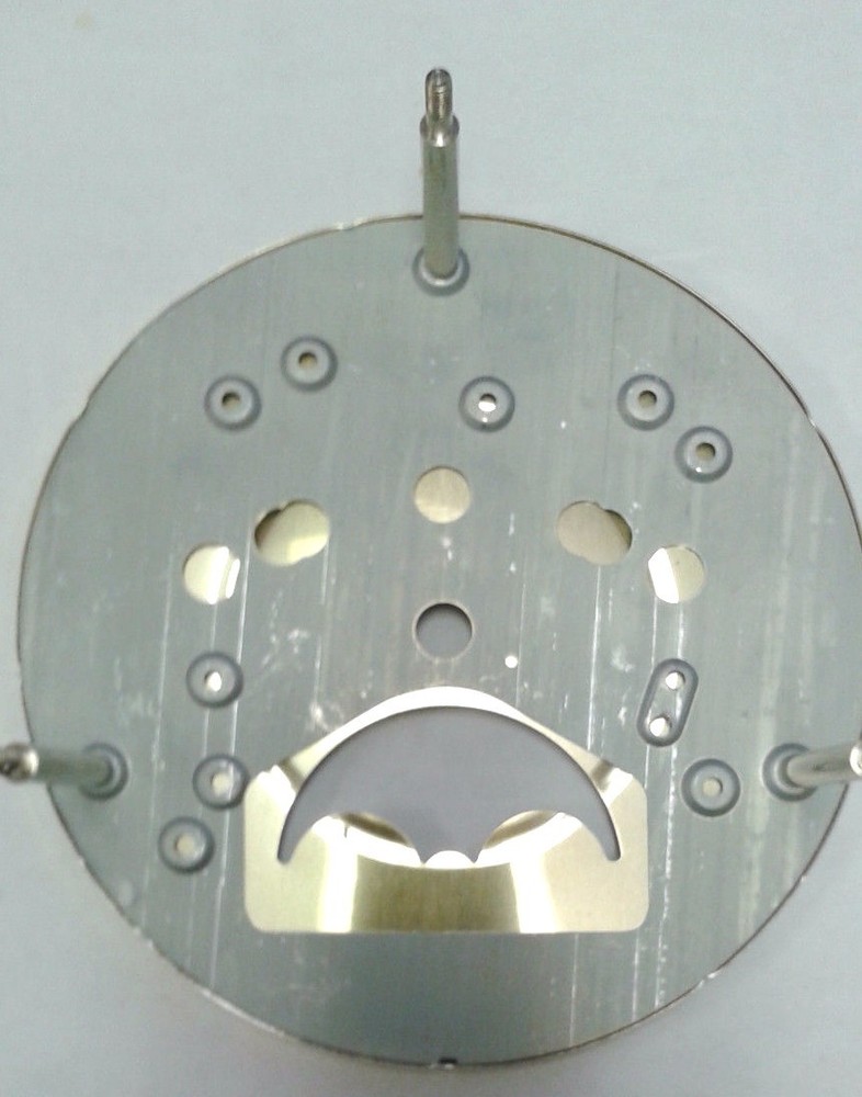 Hermle 150 mm clock dial with moon slot