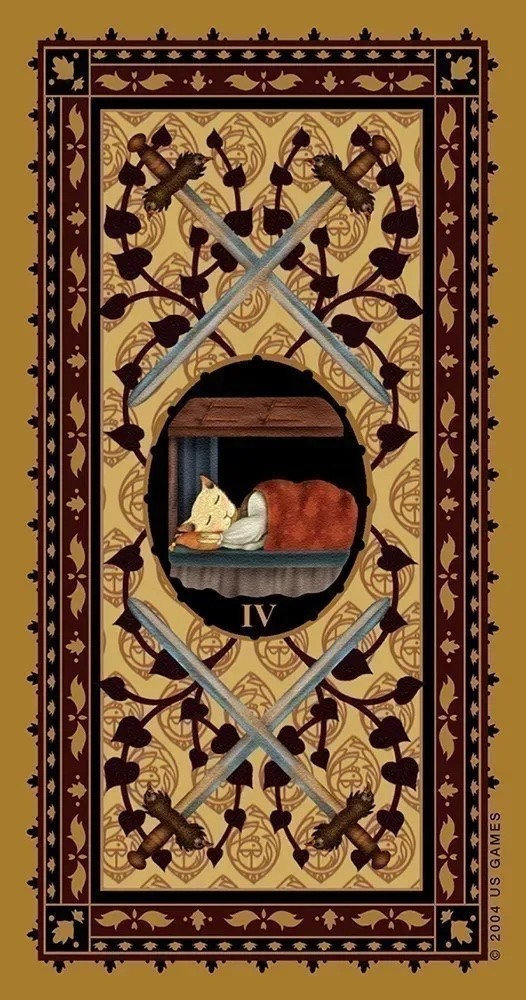 Medieval Cat Tarot Cards Deck!