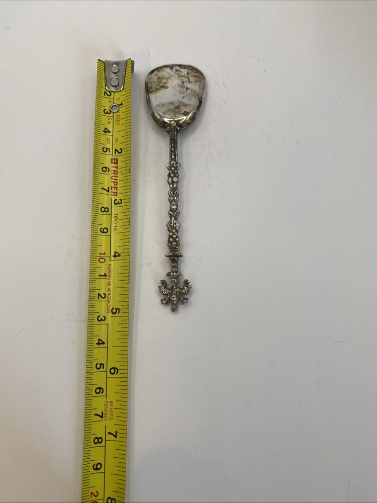 Vintage Ornate Shovel Spoon 5”