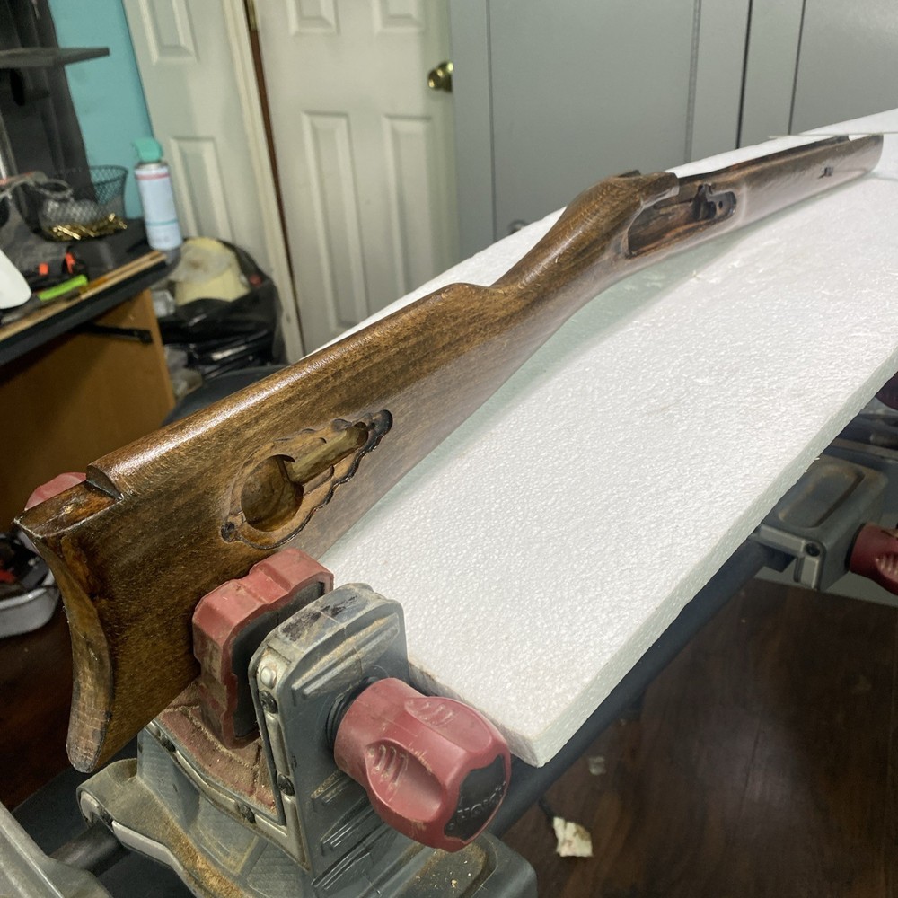 CVA Hawken Maple Muzzleloader Stock 1-0” Barrel Channel.