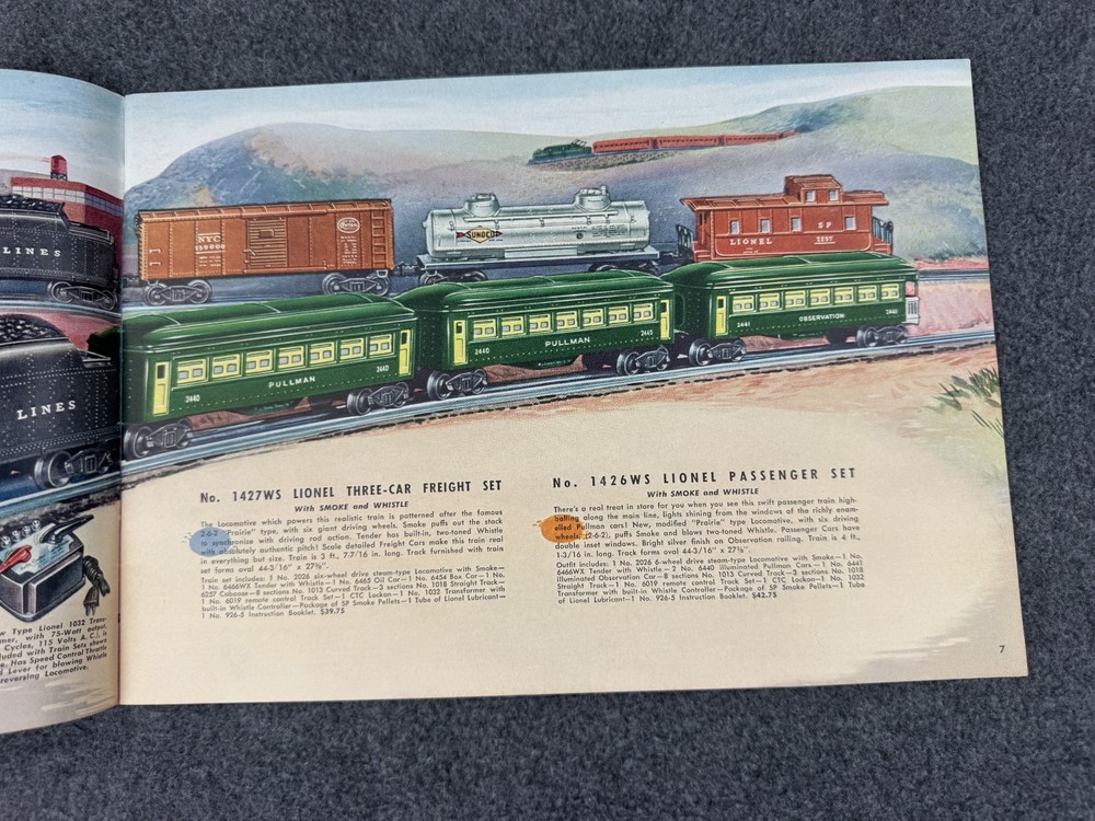 LIONEL Postwar 1948 Original Catalog COMPLETE NICE
