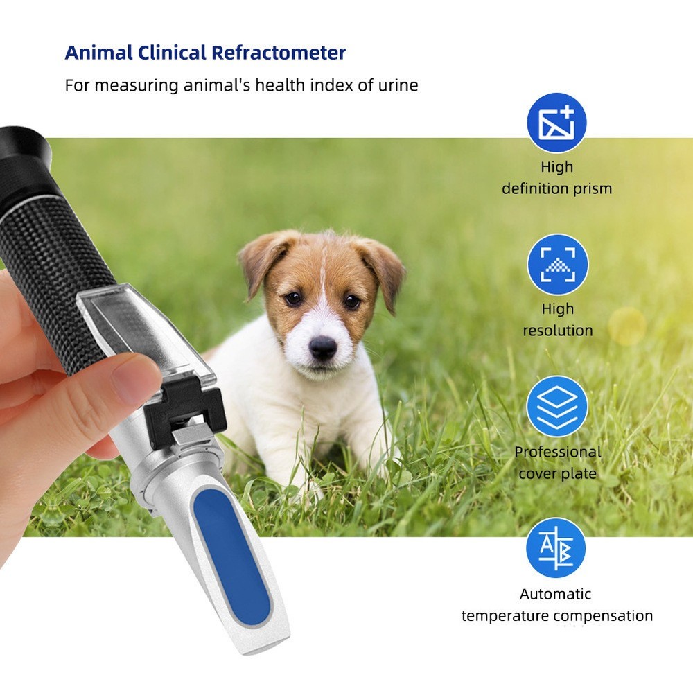 Cat Dog Urine Specific Gravity Serum Protein Tester Refractometer Tools