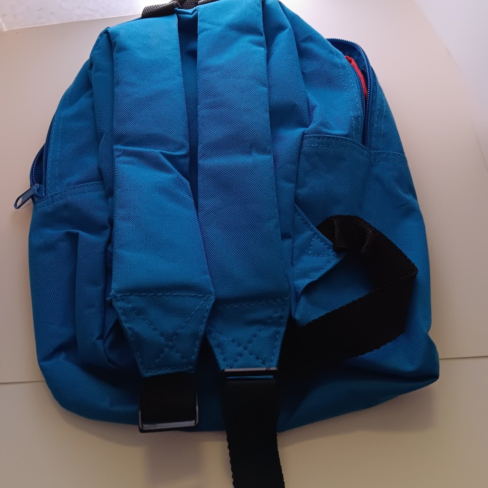 Mario Blue Backpack, kids size, used, good shape