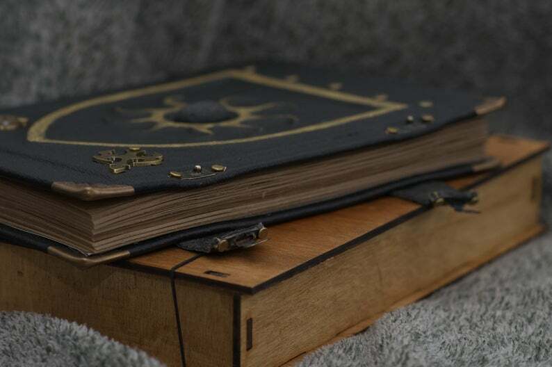 'The Chronicles of Nilfgaard' Handmade leather notebook