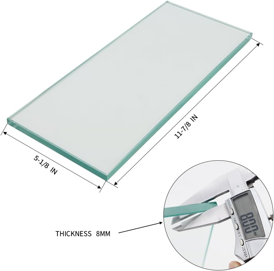 SCOTTCHEN Flat Glass Lapping Plate Sharpening System Dead Flat Float Plate Glass