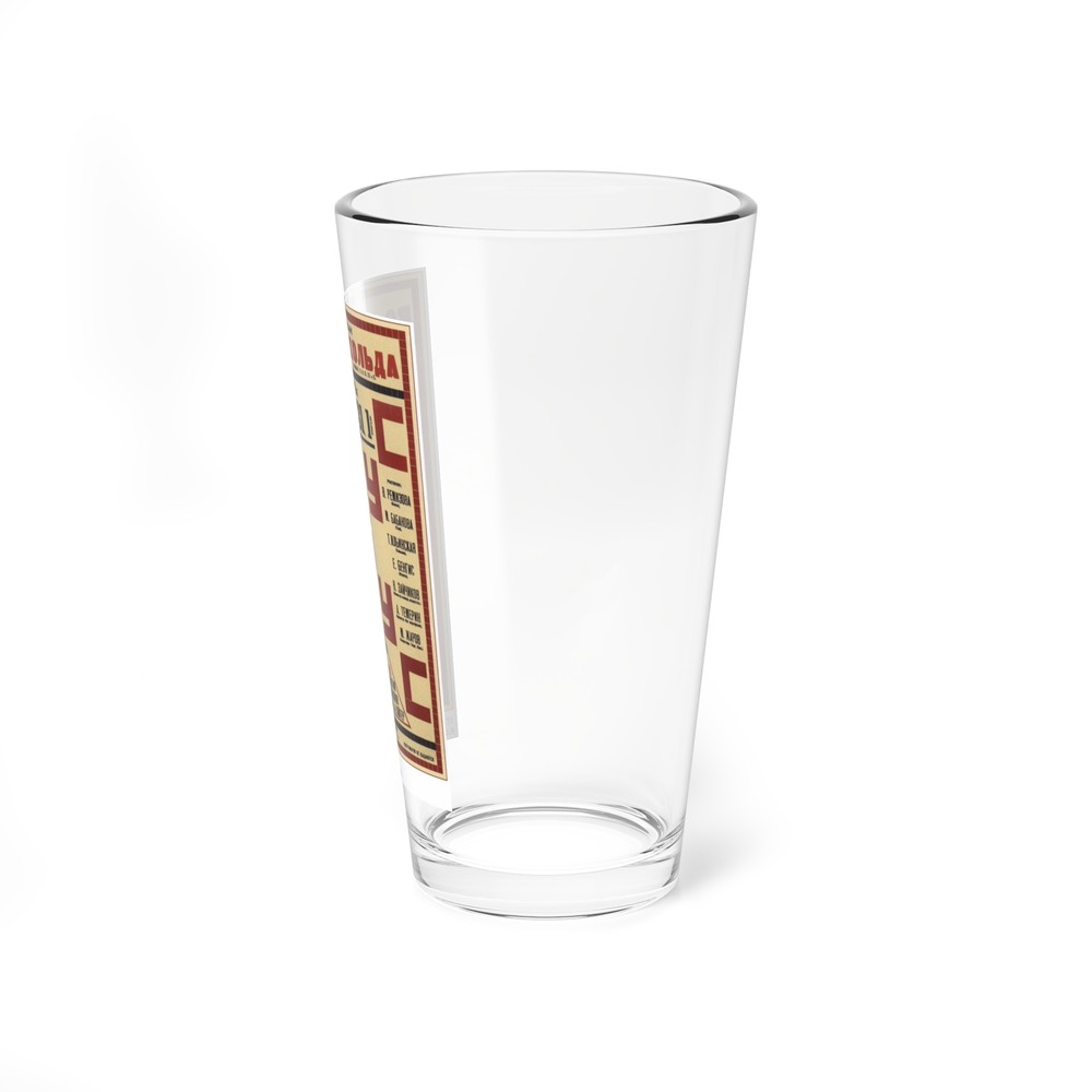 Soviet Era Poster 122 - Pint Glass 16oz