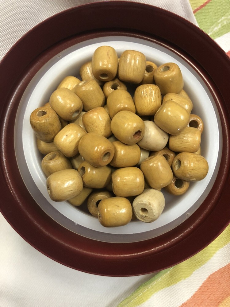 Vintage Macrame Beads