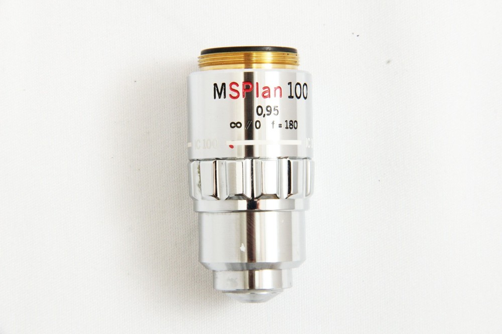Olympus MSPlan 100x / 0.95  f=180 MS Plan Microscope Objective #5532