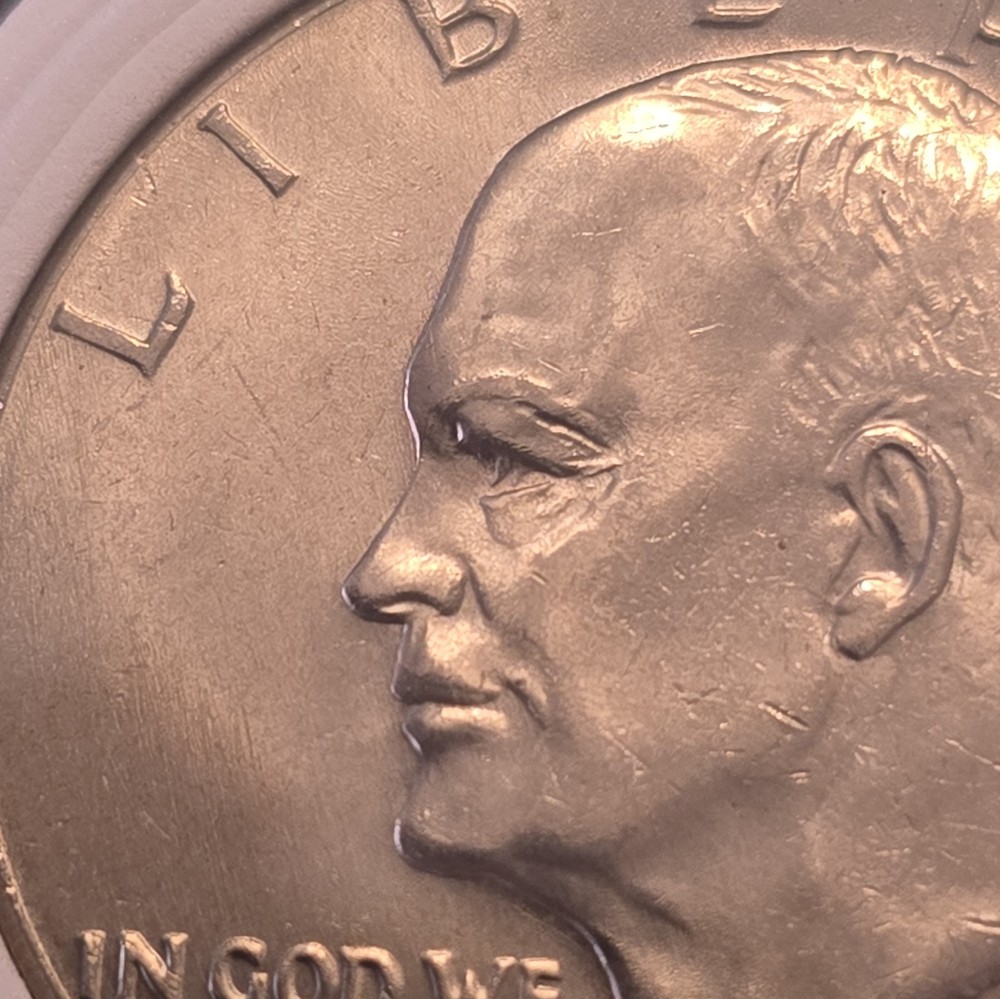 1974 D Eisenhower $1 One Dollar US Coin