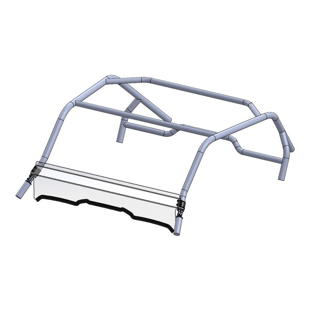 Direction 2 Short Windshield - Scratch Resistant YAMAHA