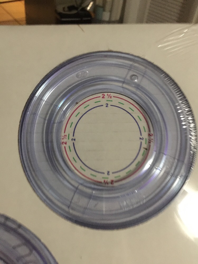 Creative Memories Custom Cutting System Circle & Oval Cutting Patterns