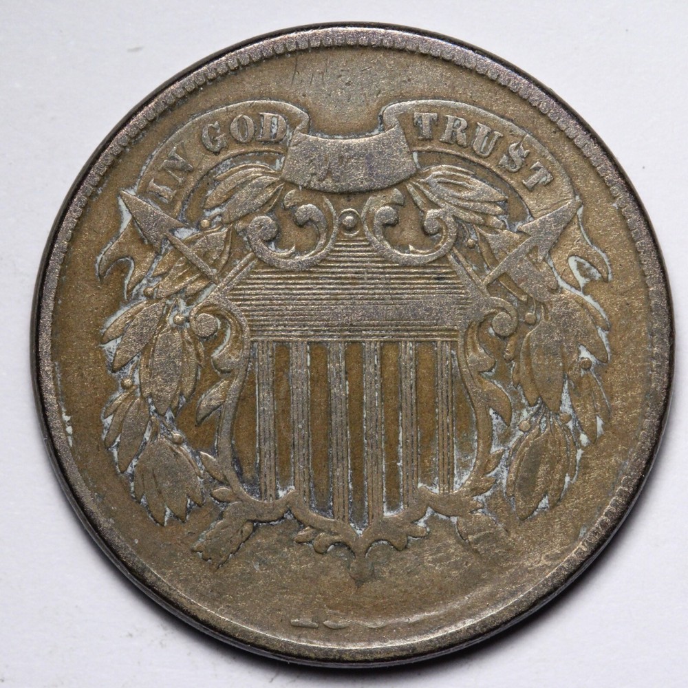 Two Cent Piece Mint Error E246 T