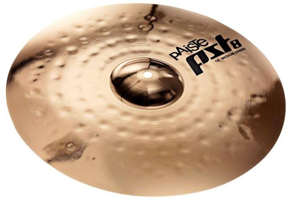 Paiste PST 8 Reflector Medium Crash Cymbal, 18"