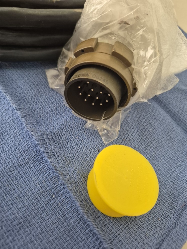 NOS 30' VIC-3 Intercom Highway Cable, Nice, CX-13496/VRC, for Tent System