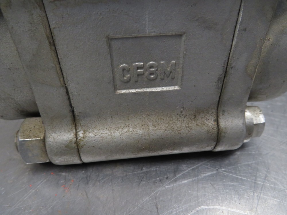 Inline 334S Size 2" npt 316SS Ball Valve