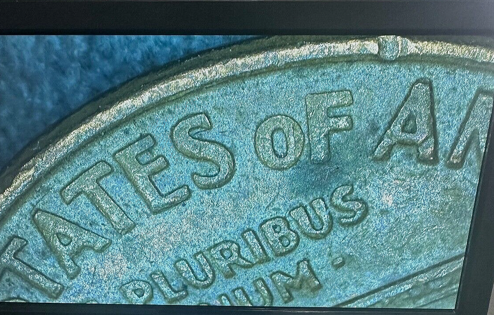 Rare1970 S , Cent Strike Errors, E PLURIBUS UNIUM+DD Date & Mint Mark+FG Error