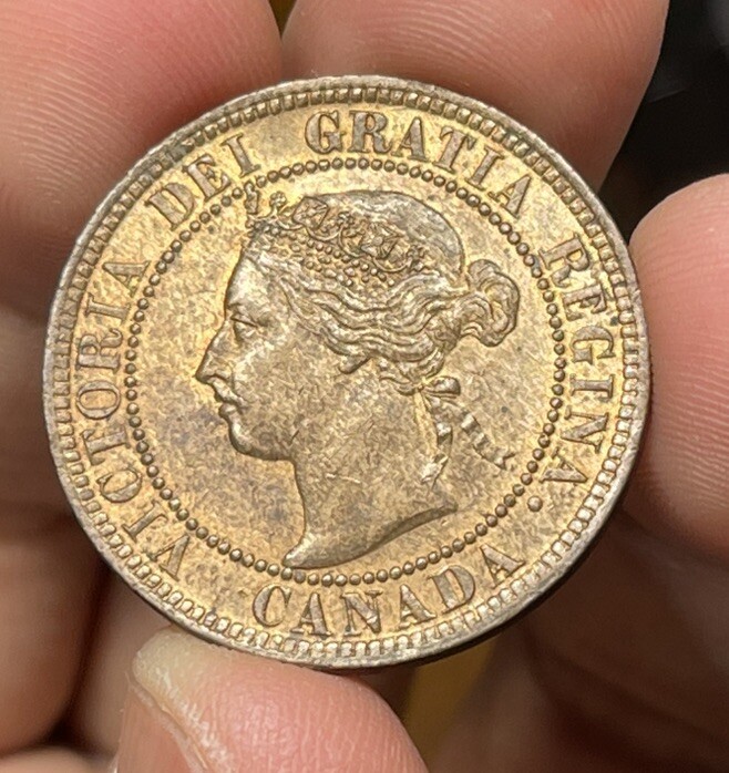 1901 Canada One Large Cent Coin Excellent MS Condition