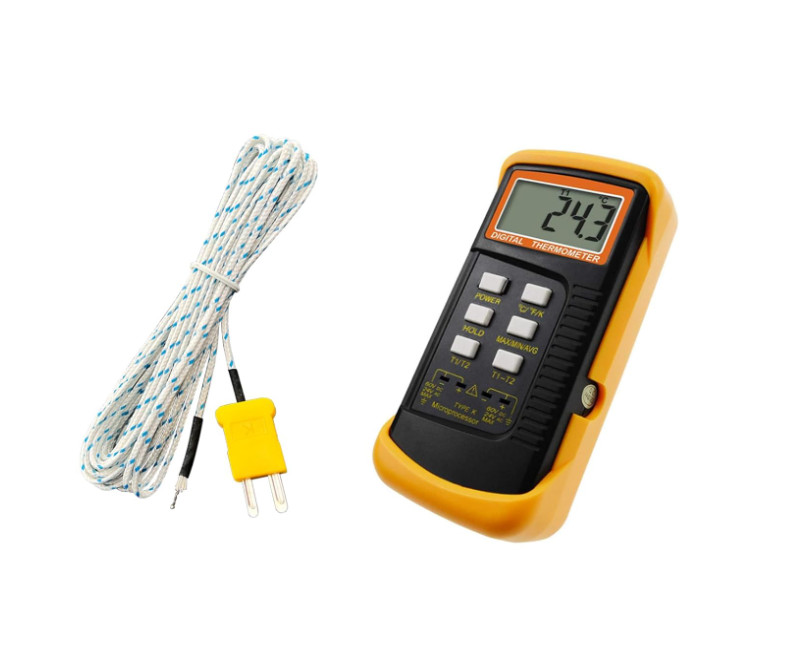 3 Pcs K Type Mini-Connector Thermocouple Temperature Probe Sensor K Type Thermoc