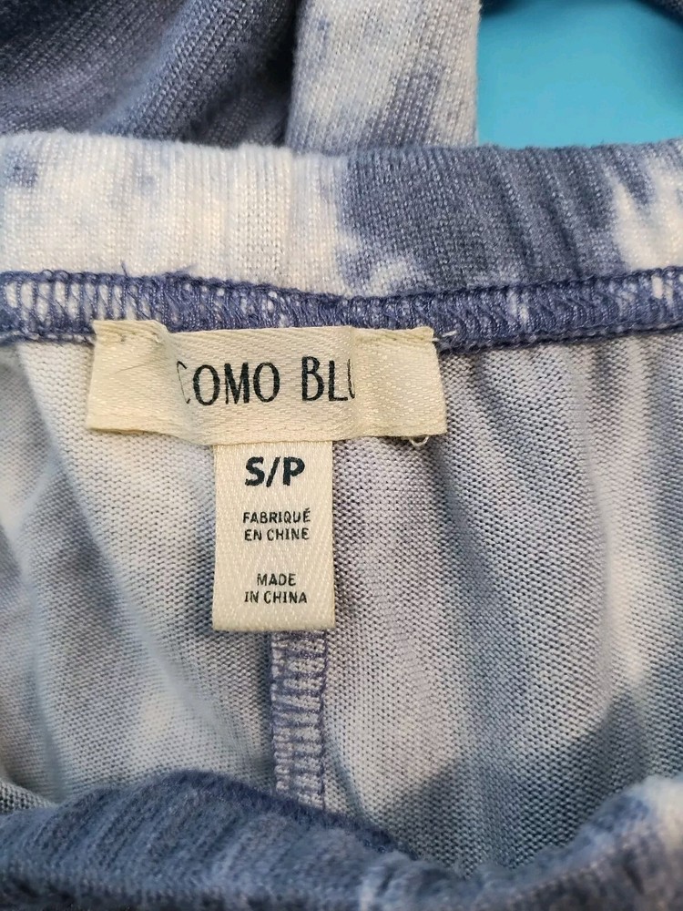 NWOT COMO BLU Size Small Sweatsuit