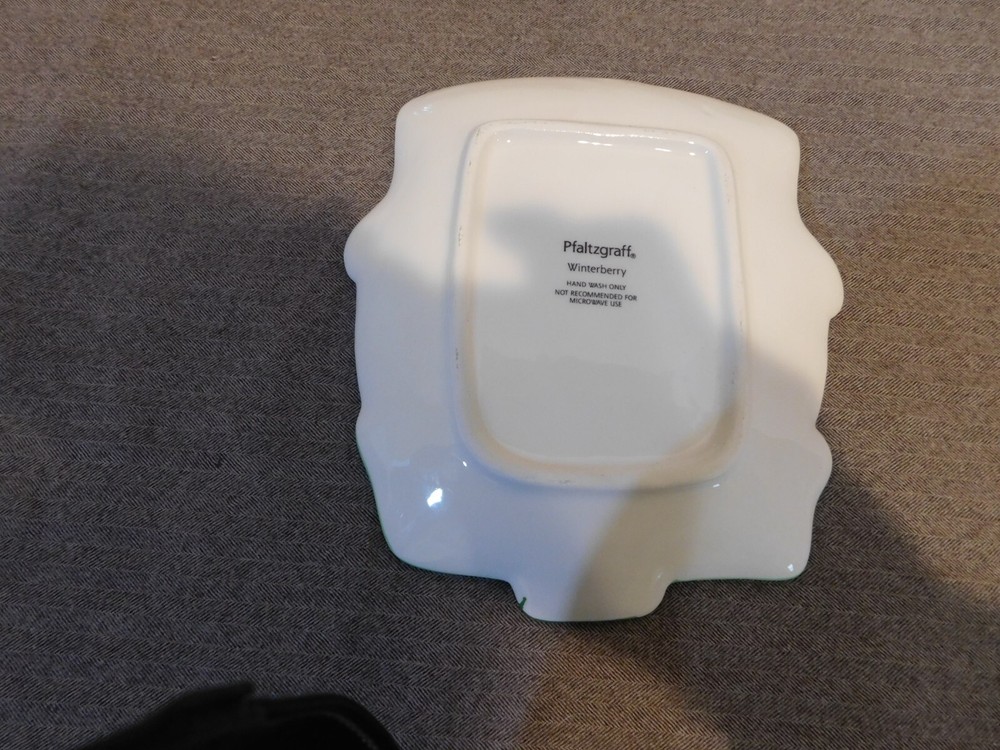 Pfaltzgraff Snowman Head Dish- NOS