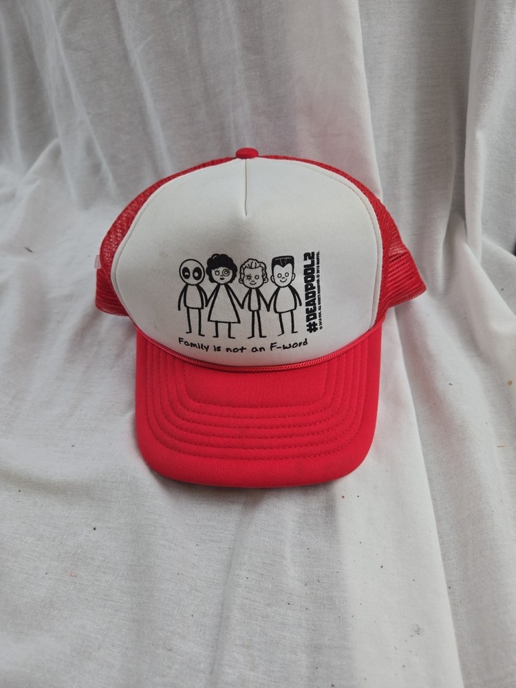 2018 SDCC COMIC CON EXCLUSIVE FOX MARVEL DEADPOOL TRUCKER PROMO HAT CAP