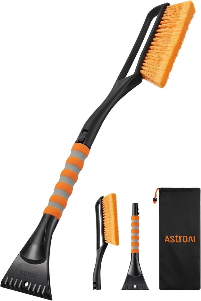Must-Have 27" Snow Brush & Ice Scraper - Protect Your Windshield This Winter