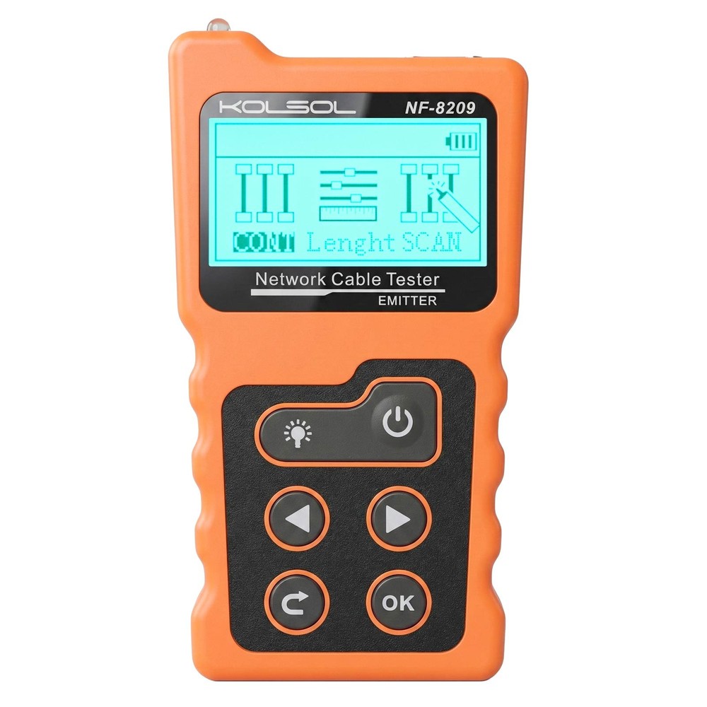 NF-8209 PoE Tester Network Cable Tester Cat5 Cat6 CAT6a Lan Test Network Tool