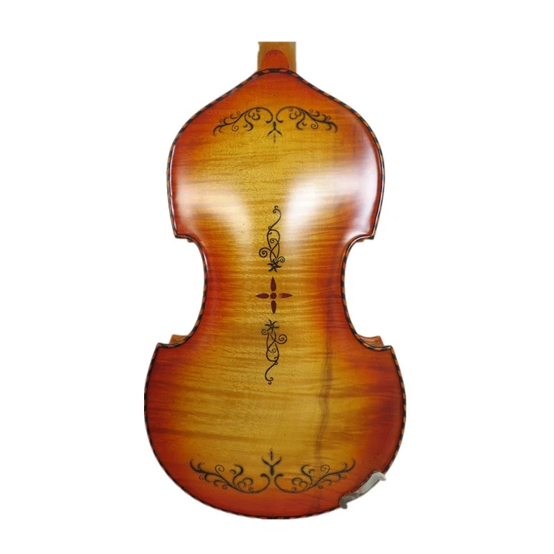 5×5 strings Viola d'Amore 14 inch, Carved old man scroll 10 strings Violin/Viola