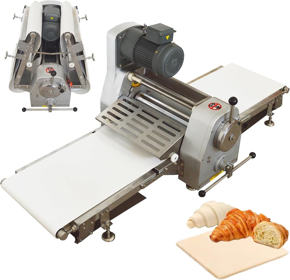 Dough Sheeter Machine Croissant Laminator Danish Dough Spreader Machine 110V