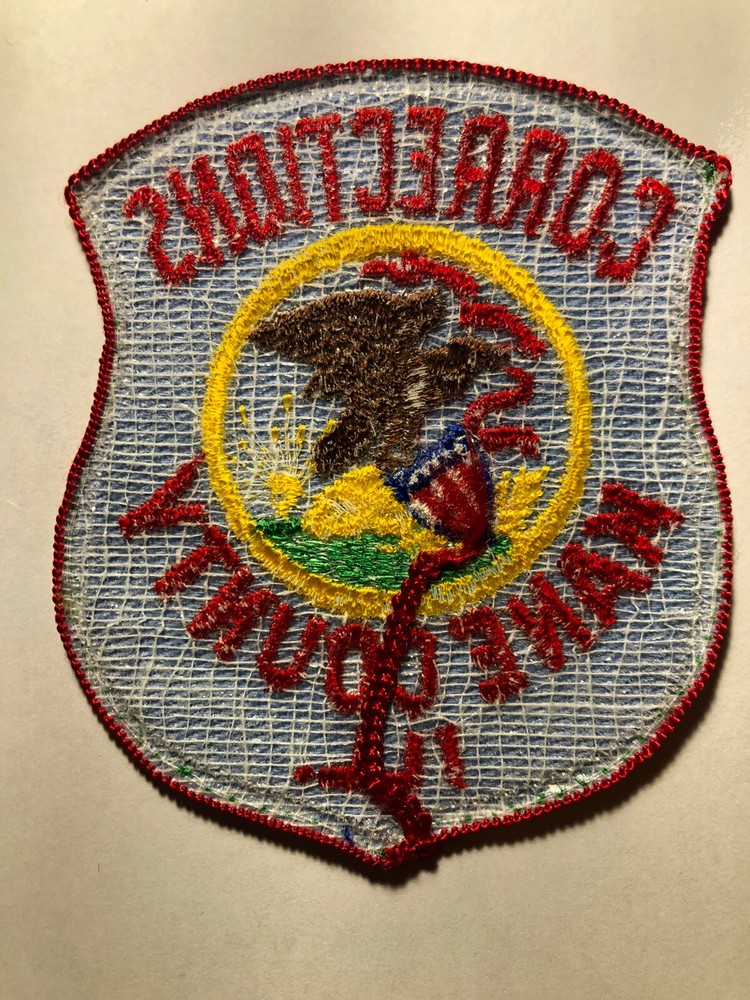 Vintage Cane County Illinois Corrections Patch