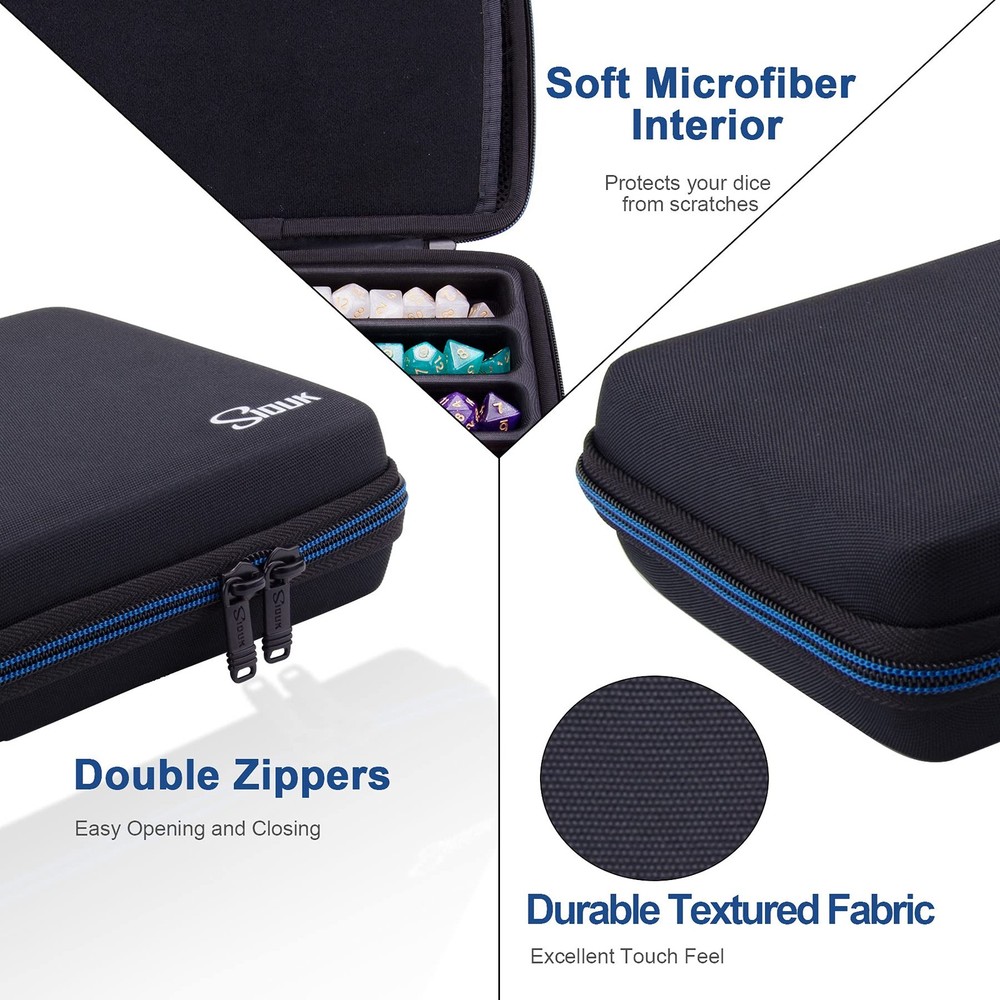 Dice Case Dnd Dice Box Dice Storage Case Dice Organizer Holder With Handle