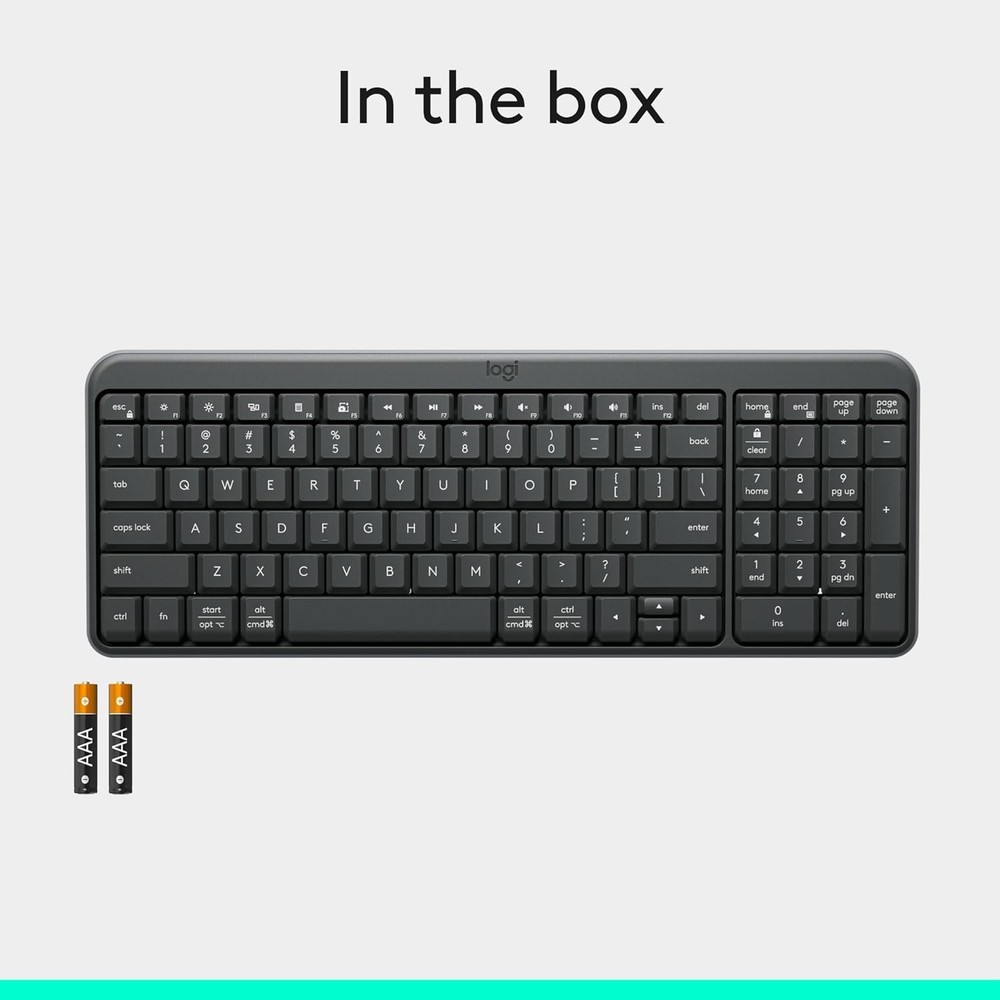 LOGITECH K250 Bluetooth Wireless Keyboard - 920-013442 - NEW