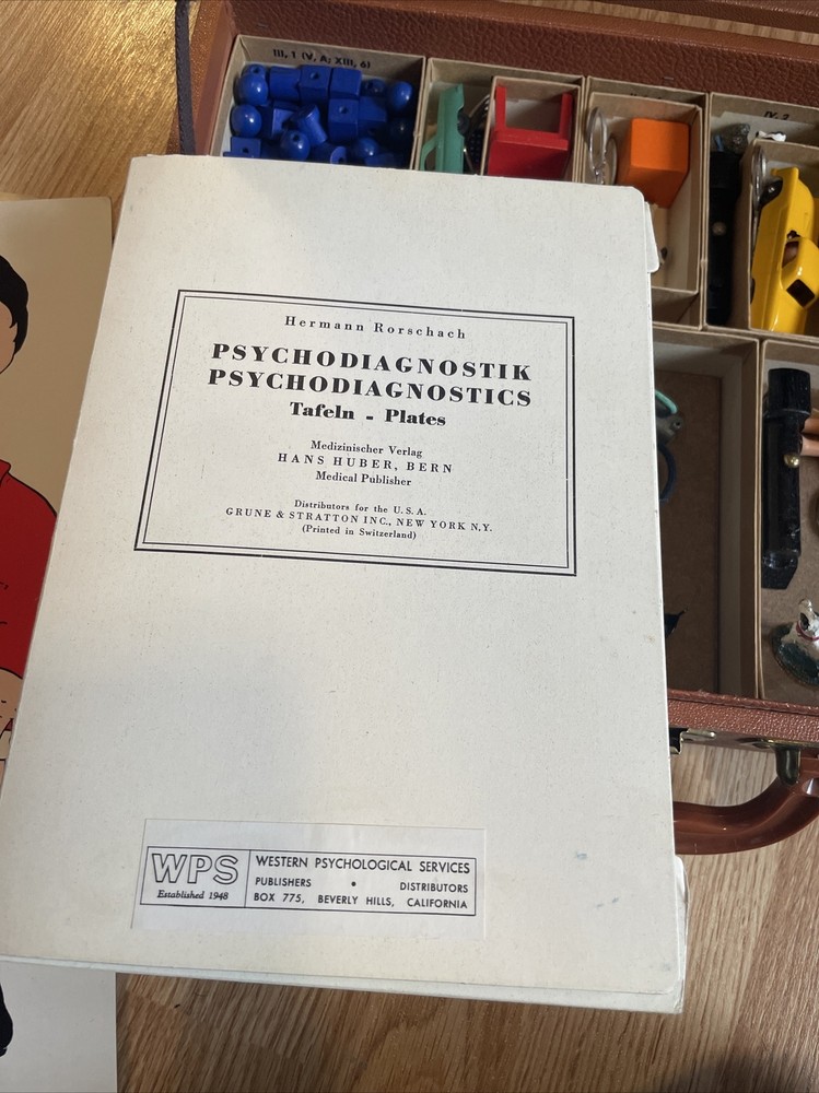 Vintage Houghton Mifflin Test Educational Chid/Juvenile Testing Case Set