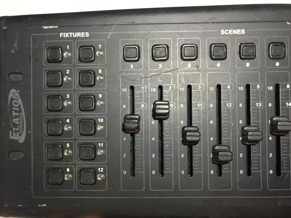 Elation DMX Programmer Channel Tabletop Lighting Controller OPERATOR 192