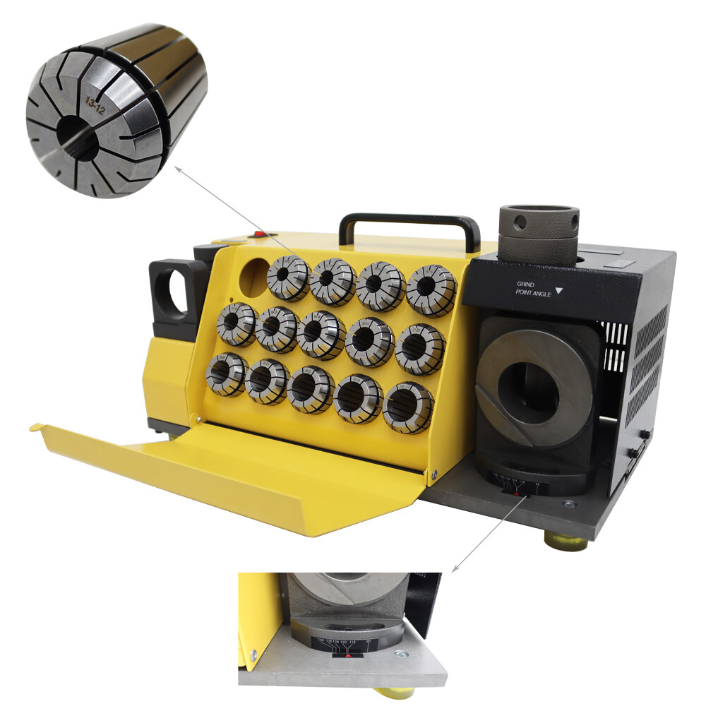 φ13-26mm Drill Bit Sharpener Grinder Lightweight Drill Sharpening Machine 110V