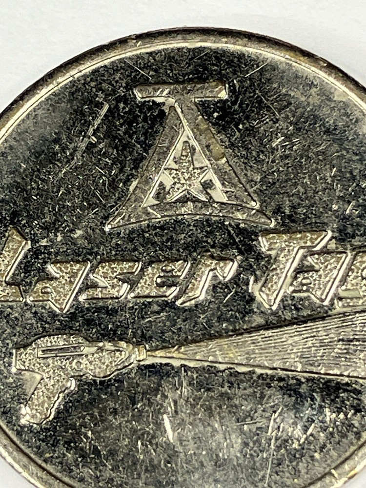 Vintage Laser Tag Arcade Token #tg1