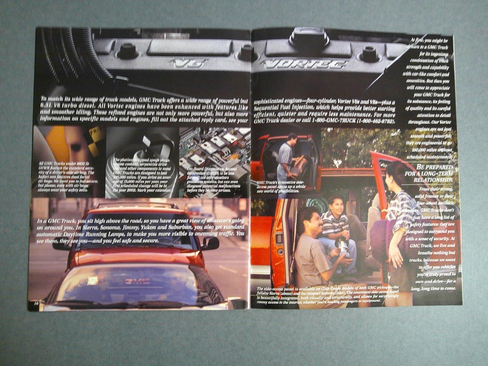 1996 GMC Truck Catalog