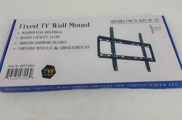TUFF WORK FIXED TV WALL MOUNT