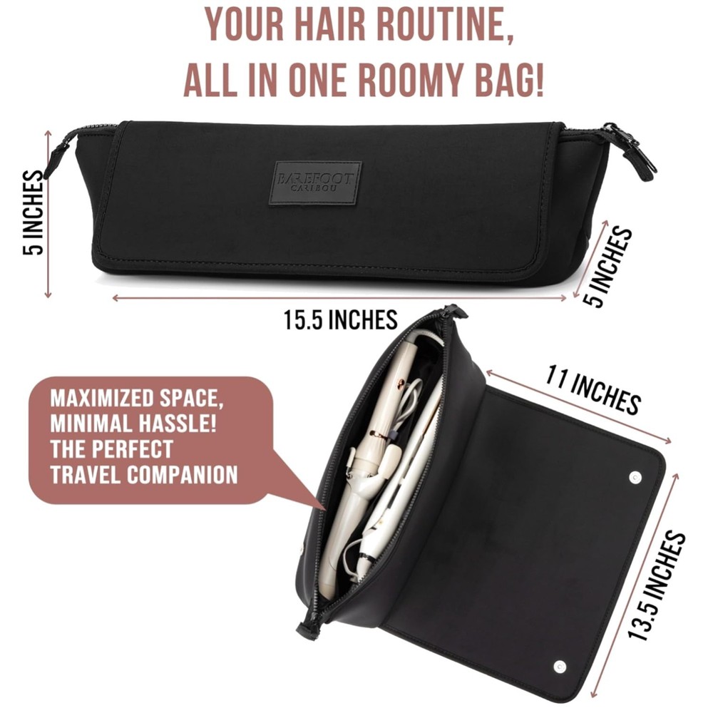 Heat Resistant Flat Iron Holder & Organizer