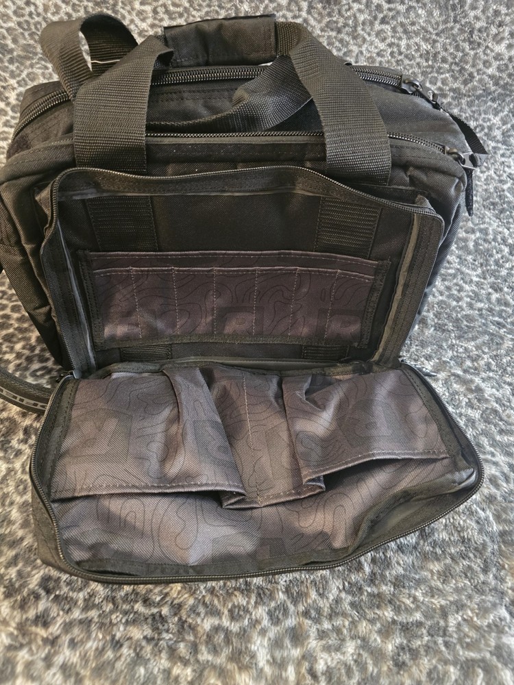 Redfield Marksman Range Bag Black Handle And Shoulder Strap New