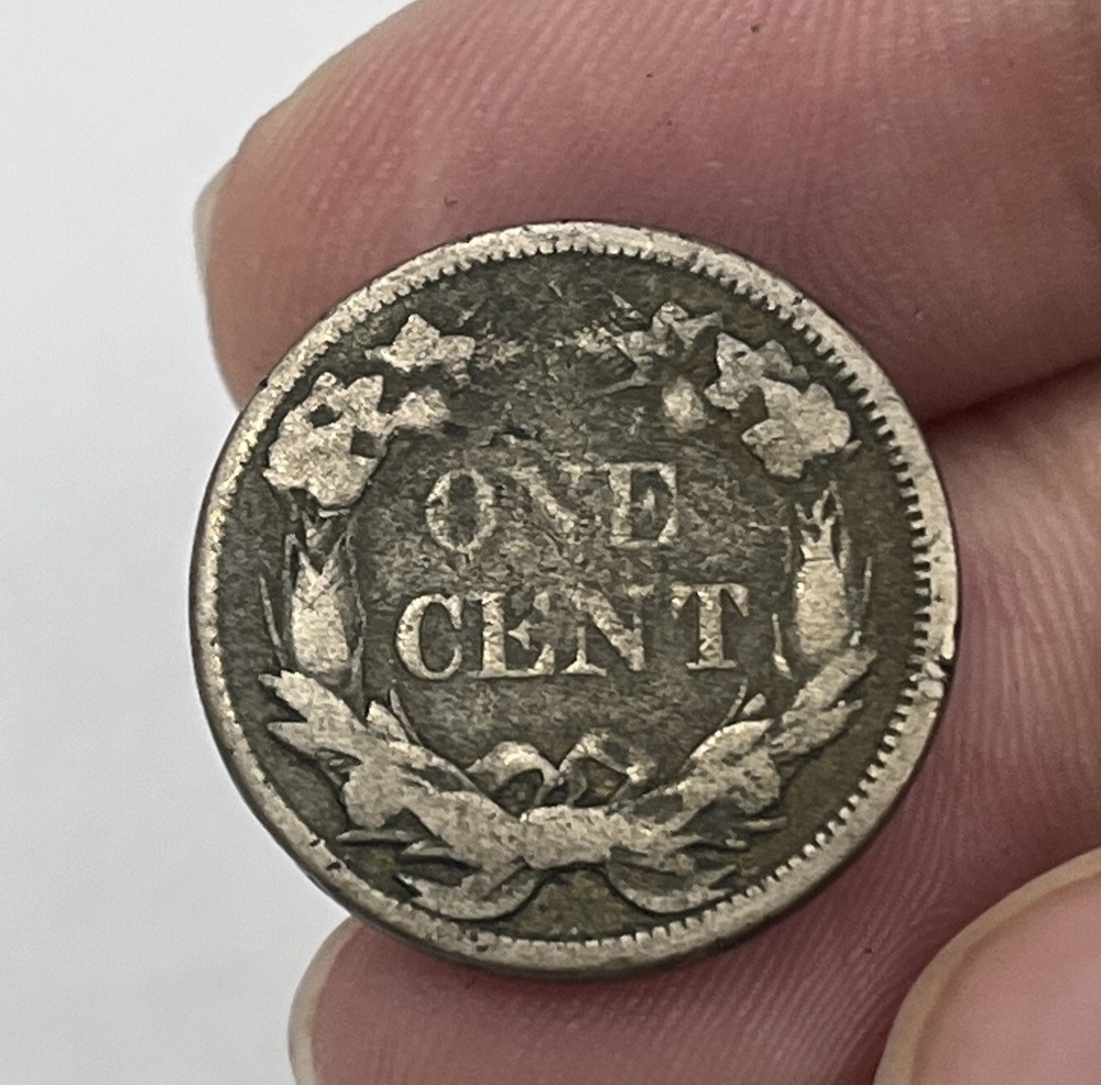 1858 Flying Eagle Cent Penny