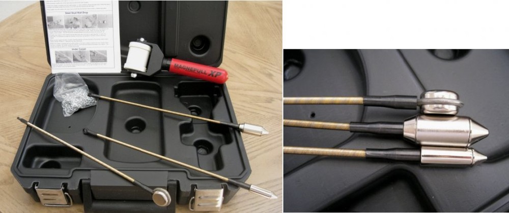 NEW MAGNEPULL XP1000LC 3 Magnets 1/2" + 3/4" + Stud Fishing Cable Puller Tool