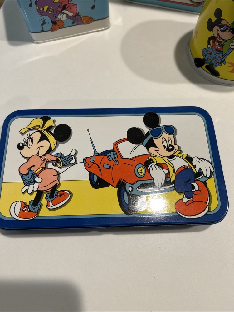 Vintage Disney Tins (4)
