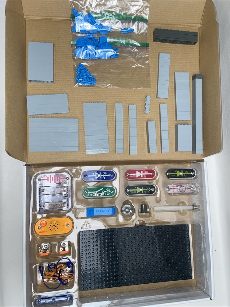 Elenco SC-BRIC1 Snap Circuits Bric Structures Electronics Kit Complete