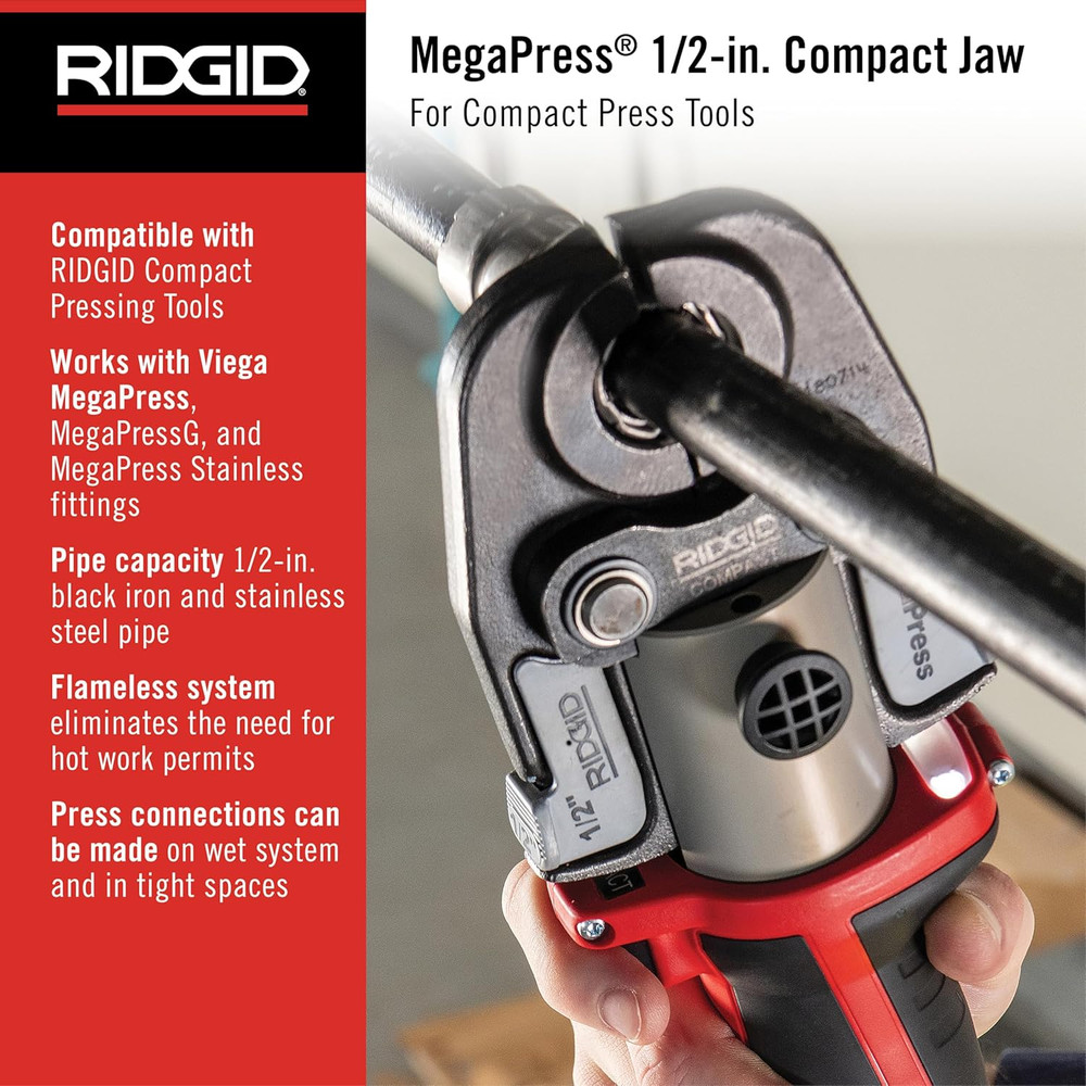 48433 1/2" Megapress Jaw for Compact Press Tools