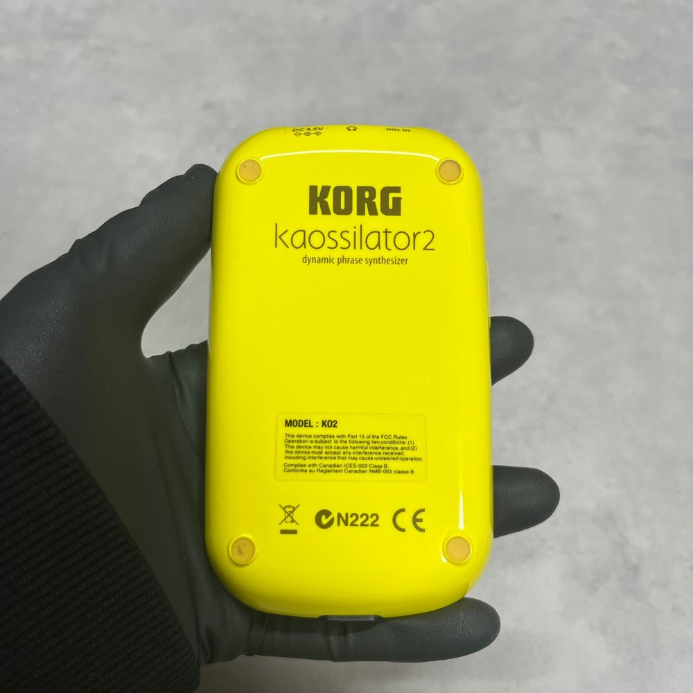 KORG KAOSSILATOR 2 KO2 Dynamic Phrase Synthesizer DJ Effector Touchpad Tested!
