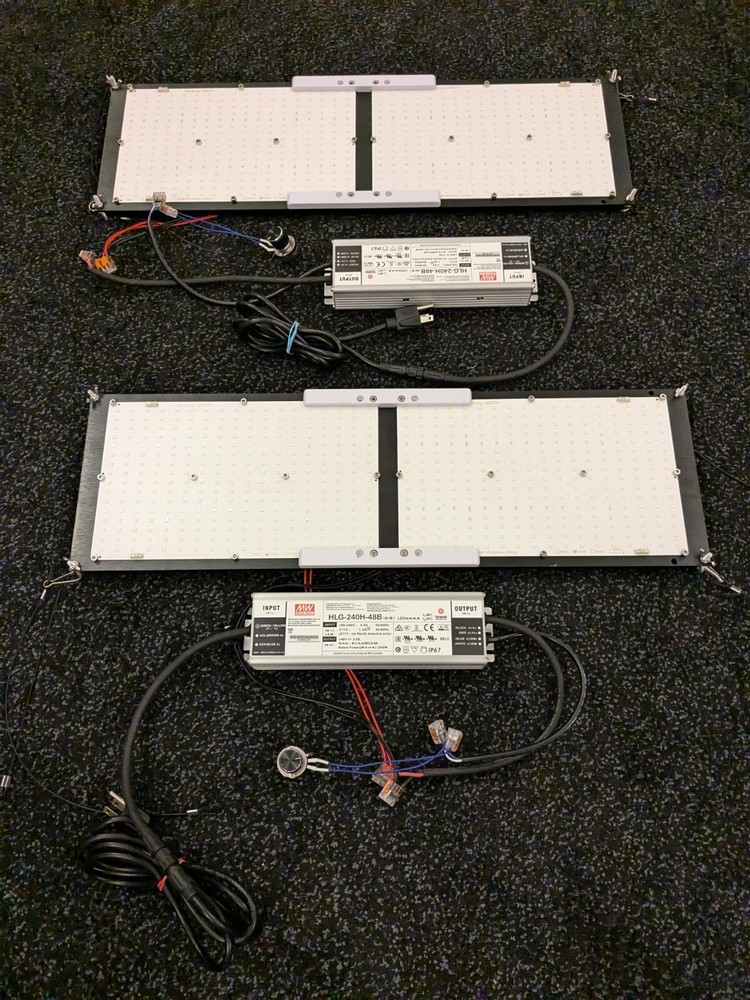 Light Panel Samsung LM301H HLG-240H-48B. Brightness Control