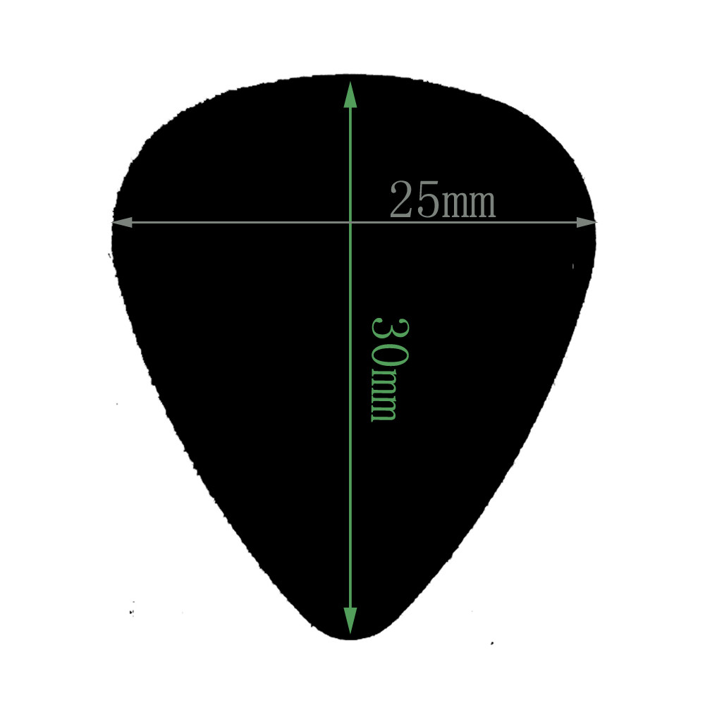 100 pcs New Medium 0.71mm Blank Guitar Picks Celluloid Solid White